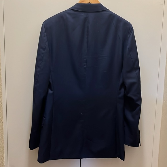 Suit Supply Sienna Navy Birdseye 100% Wool Jacket - Picture 7 of 8